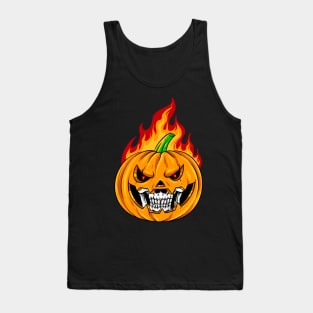 smiling pumpkin Tank Top